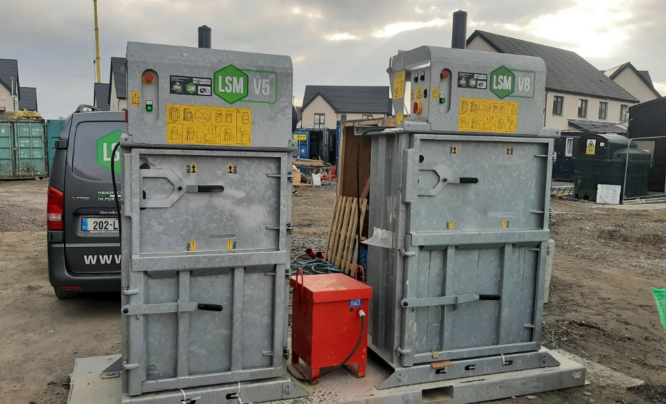 LSM balers helping to improve sustainability in the building sector